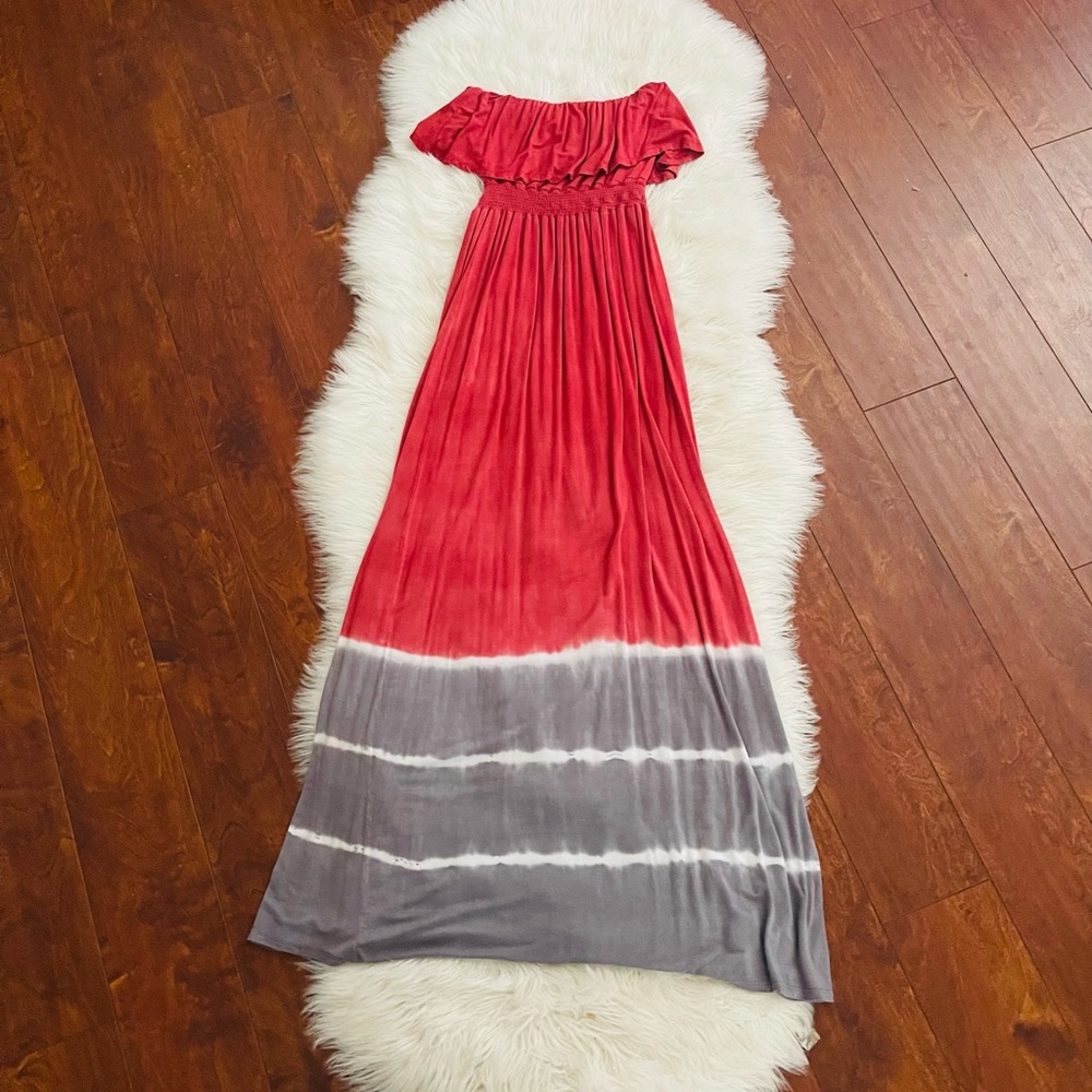 Strapless Maxi Dress